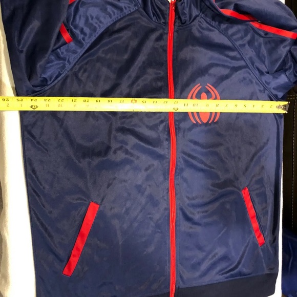 Marvel Spiderman Mad Engine Track Jacket  Size XL - Picture 3 of 7
